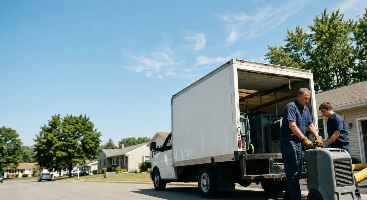Water Damage Cleanup in Redgranite, WI near me